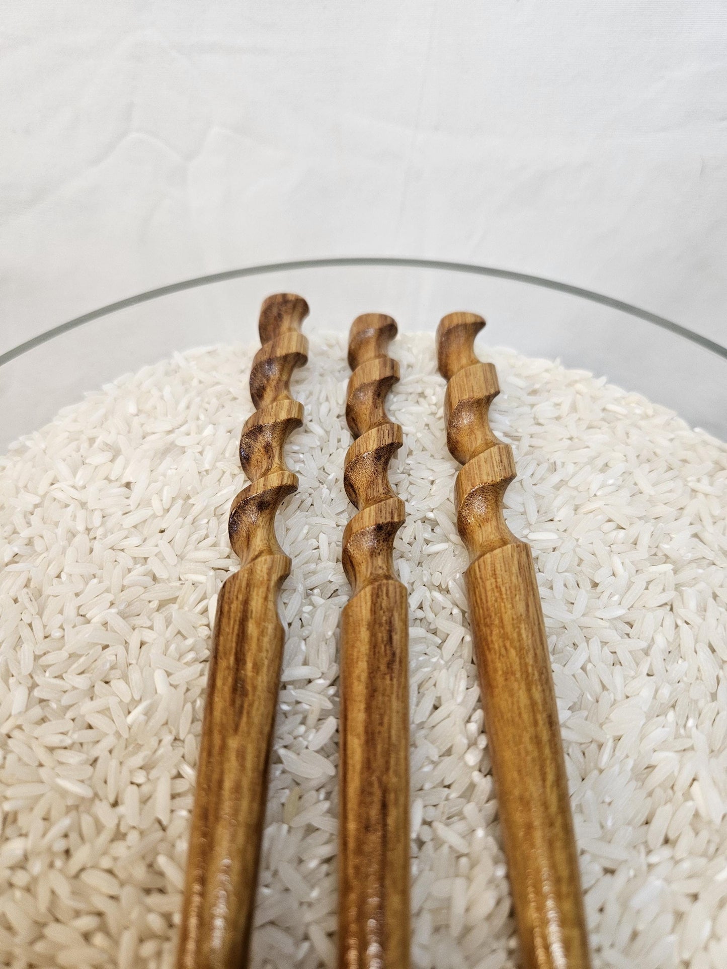 Canarywood Helix Hair Stick 8" Spiral Updo Pin - Natural South American Wood Hair Accessory for All Hair Types