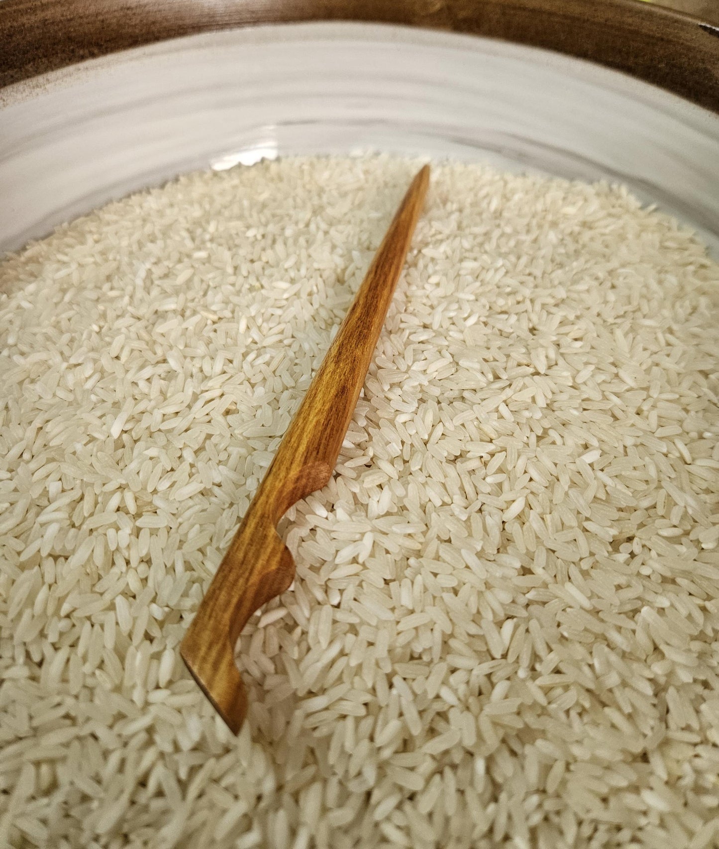 Handmade Canarywood Hair Stick – Slanted Top Wood Hair Fork for Buns & Updos